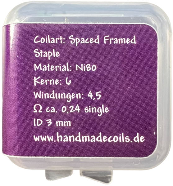 DL #16 Spaced Framed Staple